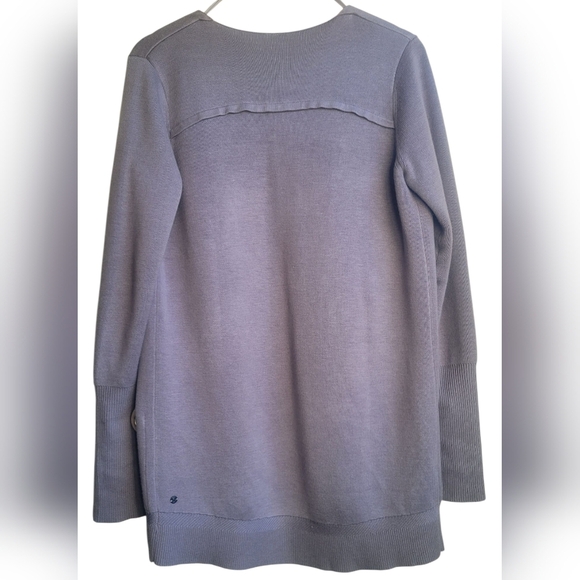 lululemon athletica Grey Purple Cardigan NWOT - Picture 4 of 11